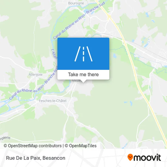Rue De La Paix map