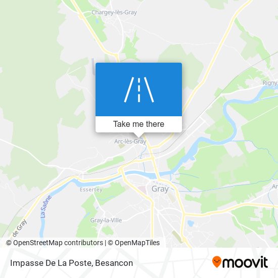 Impasse De La Poste map