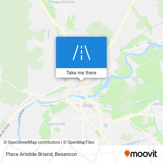 Place Aristide Briand map