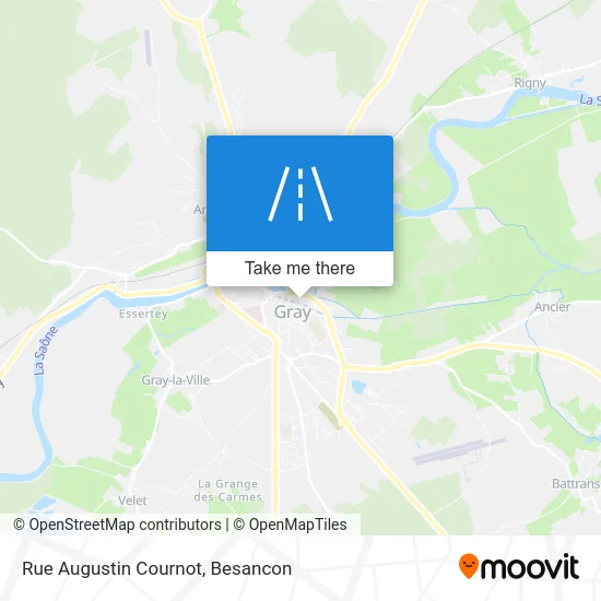 Rue Augustin Cournot map