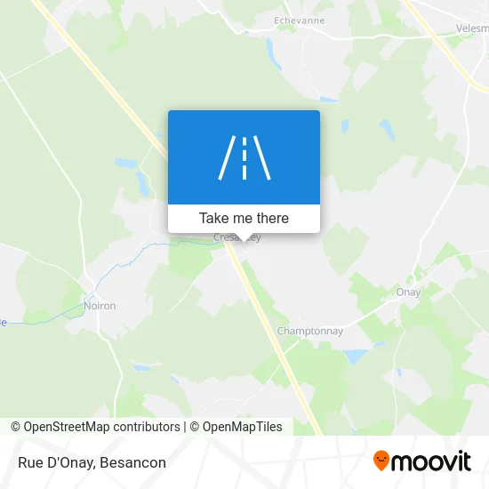 Rue D'Onay map