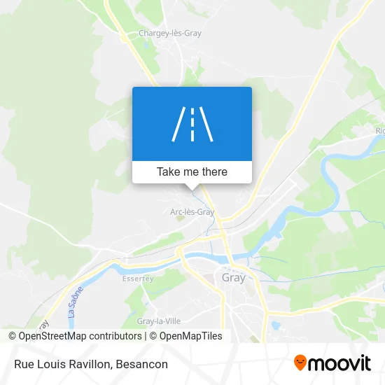 Rue Louis Ravillon map