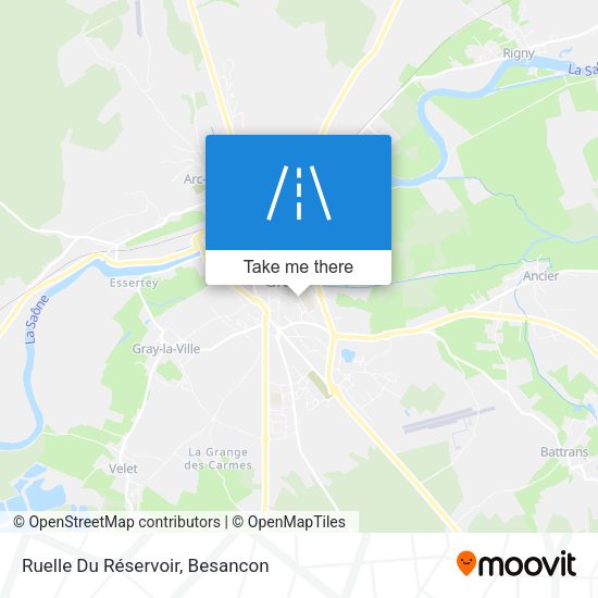 Ruelle Du Réservoir map