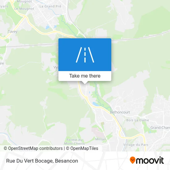 Rue Du Vert Bocage map