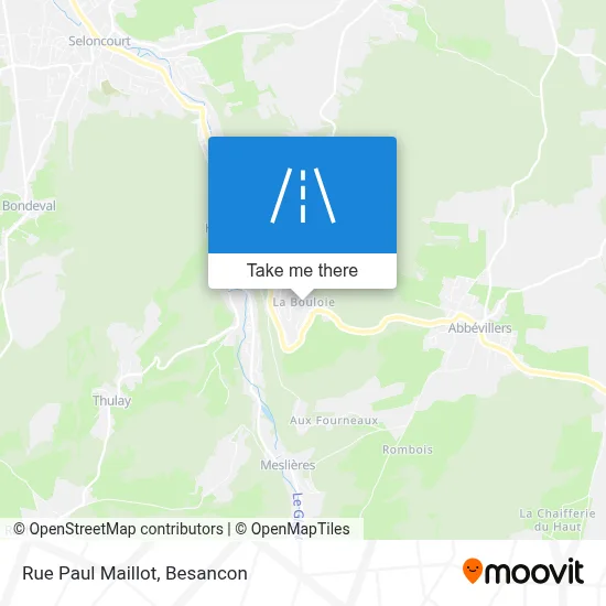 Rue Paul Maillot map