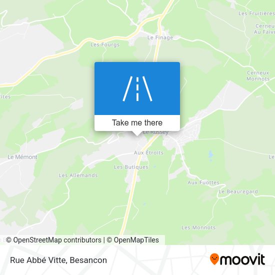 Rue Abbé Vitte map
