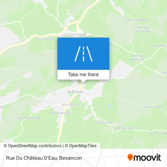 Rue Du Château D'Eau map