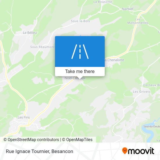 Rue Ignace Tournier map