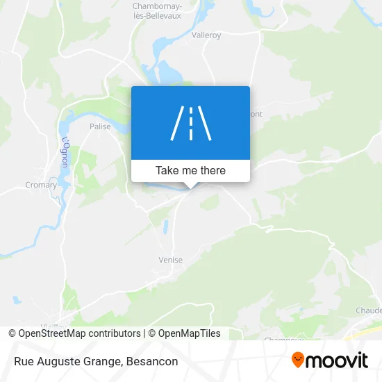 Rue Auguste Grange map