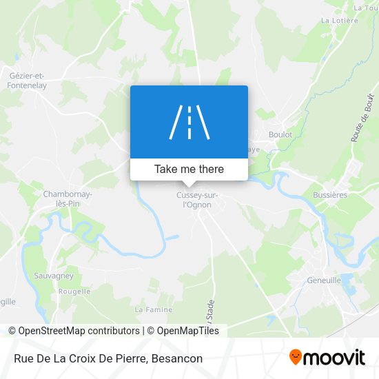 Rue De La Croix De Pierre map