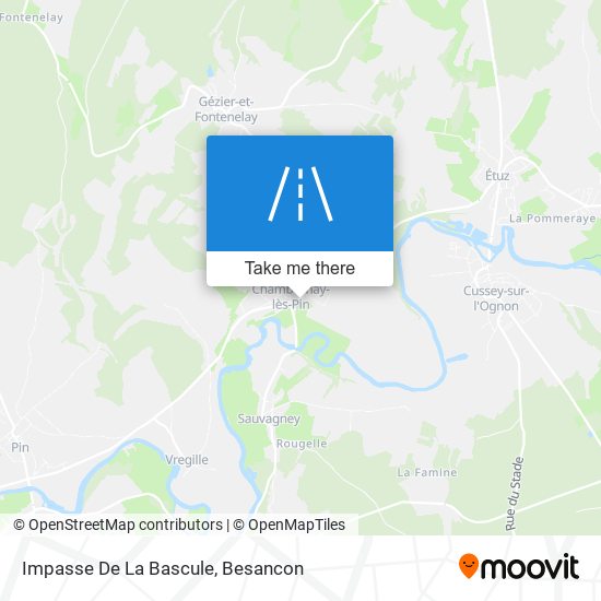 Impasse De La Bascule map