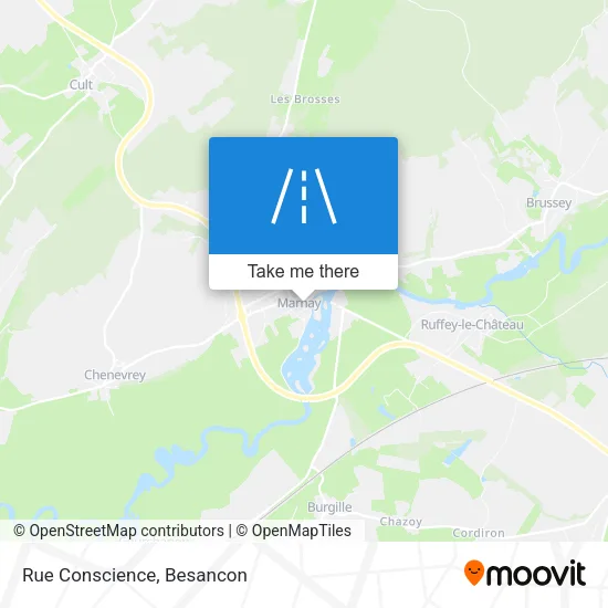 Rue Conscience map