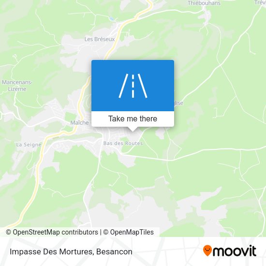 Impasse Des Mortures map