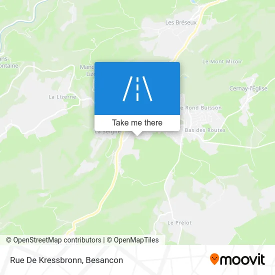 Rue De Kressbronn map