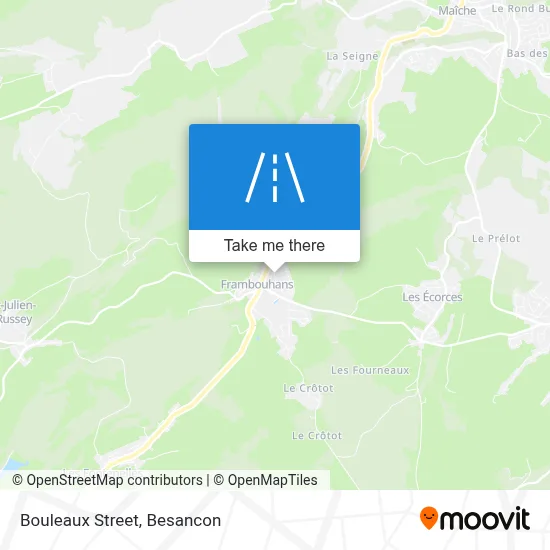 Rue Des Bouleaux map