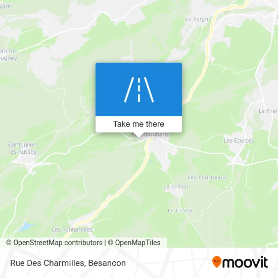 Rue Des Charmilles map