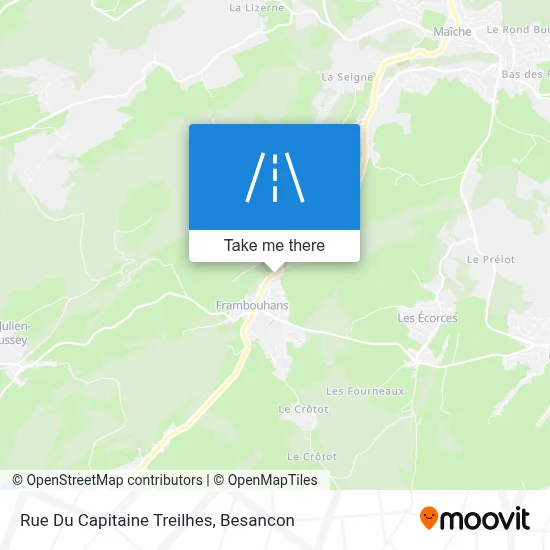 Rue Du Capitaine Treilhes map