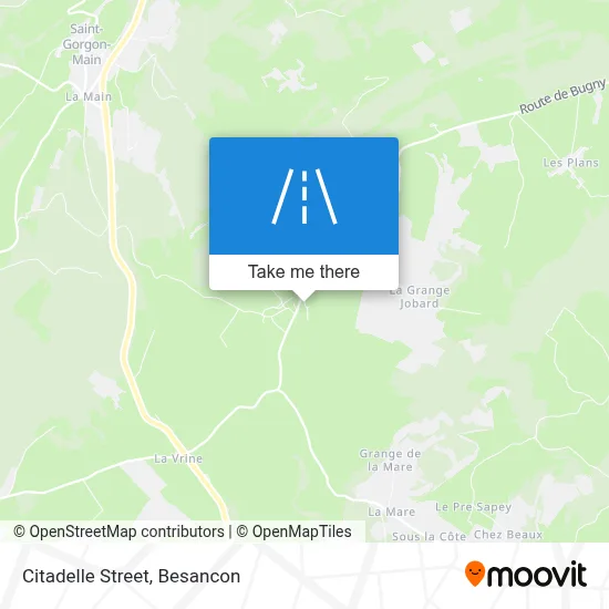 Rue De La Citadelle map