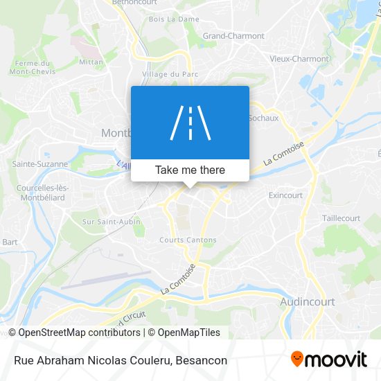 Rue Abraham Nicolas Couleru map