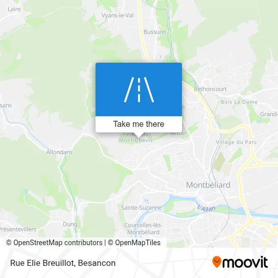 Rue Elie Breuillot map