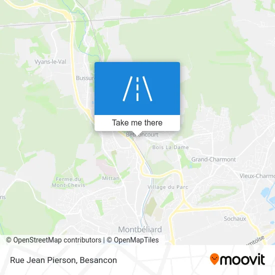 Rue Jean Pierson map