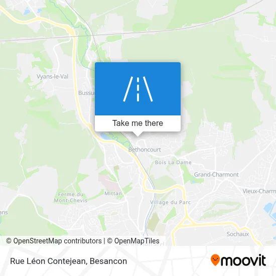 Rue Léon Contejean map