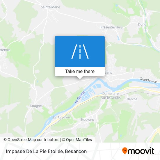 Impasse De La Pie Étoilée map