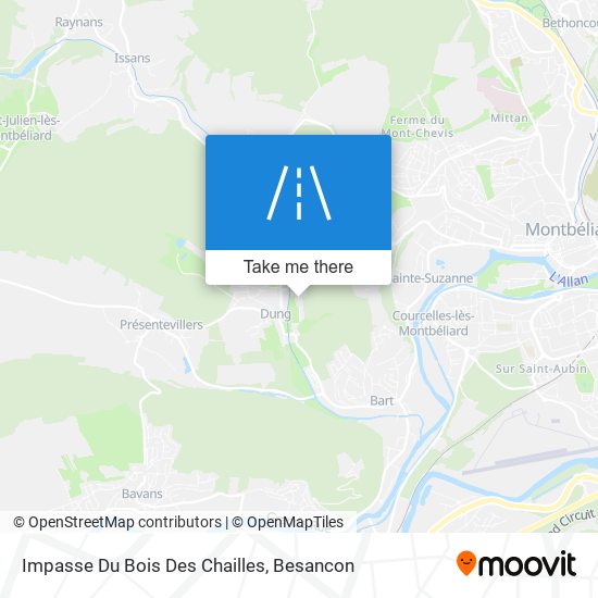 Impasse Du Bois Des Chailles map