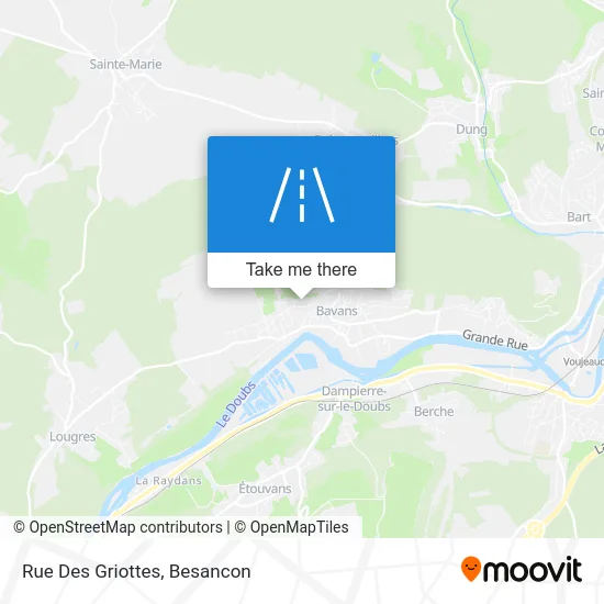 Rue Des Griottes map