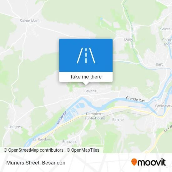 Rue Des Muriers map
