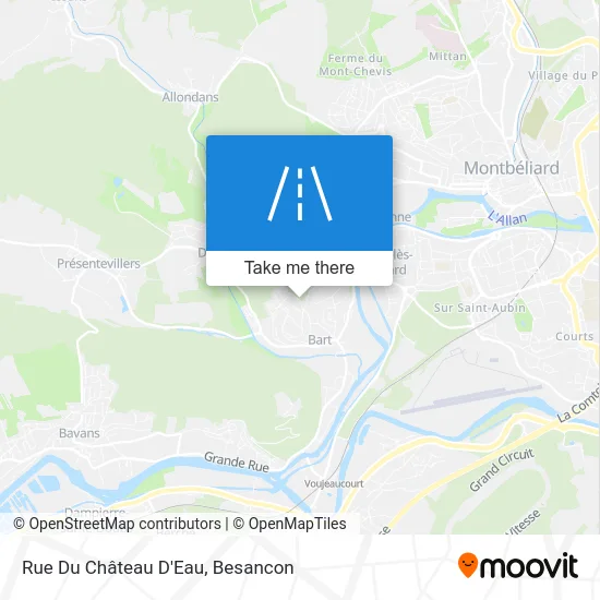 Rue Du Château D'Eau map