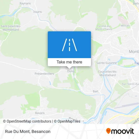Rue Du Mont map