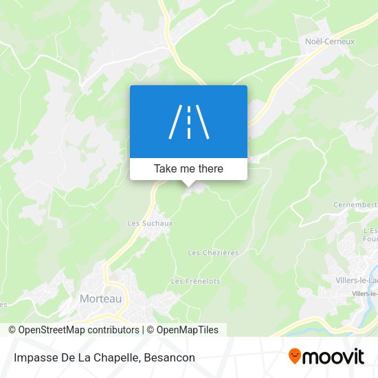 Impasse De La Chapelle map