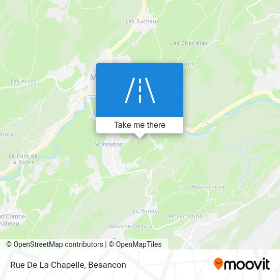 Rue De La Chapelle map