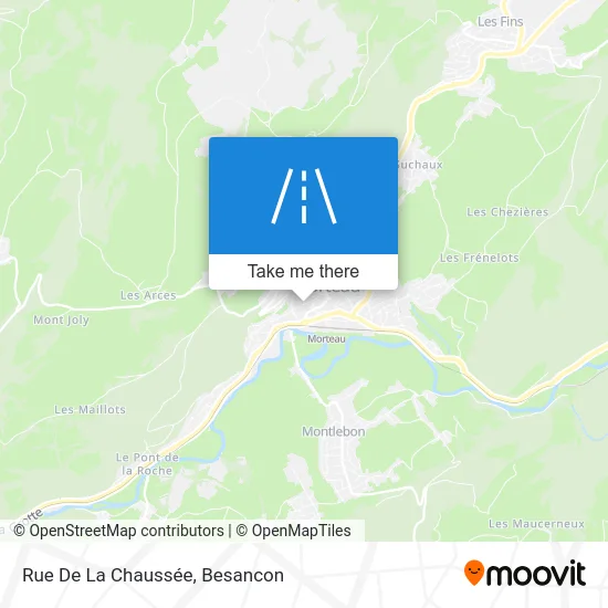 Rue De La Chaussée map