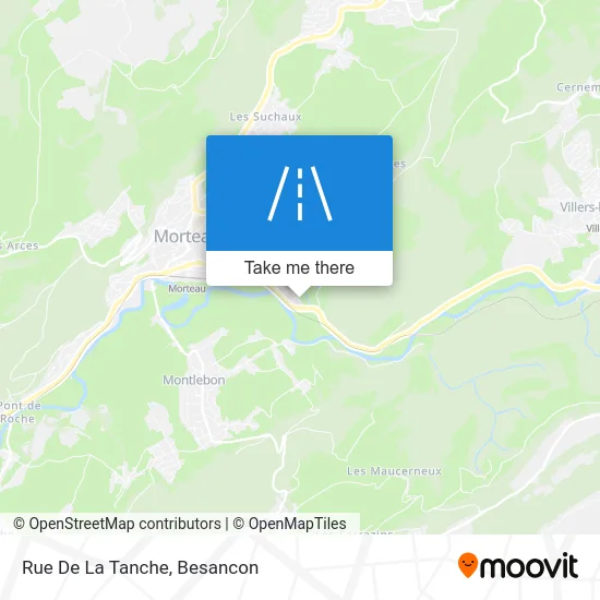 Rue De La Tanche map