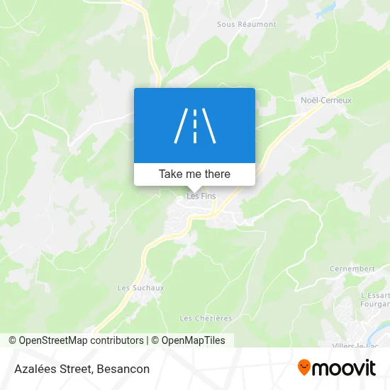 Rue Des Azalées map