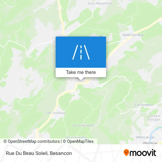 Rue Du Beau Soleil map
