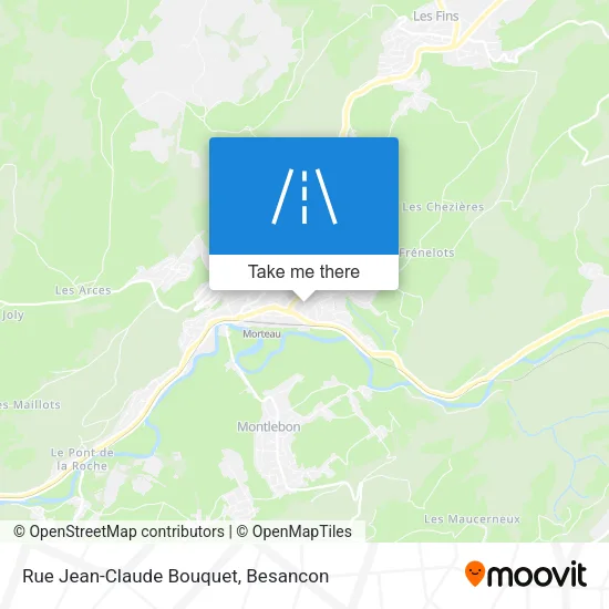 Rue Jean-Claude Bouquet map