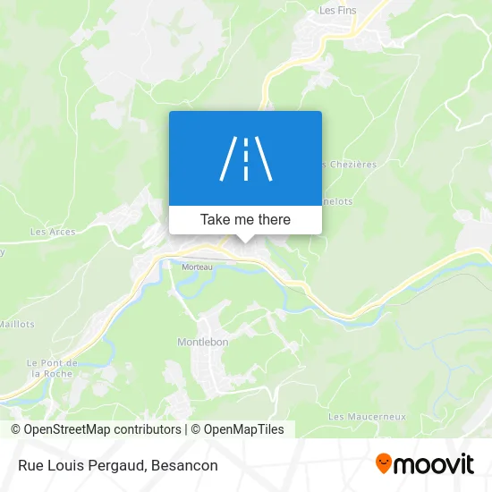 Rue Louis Pergaud map