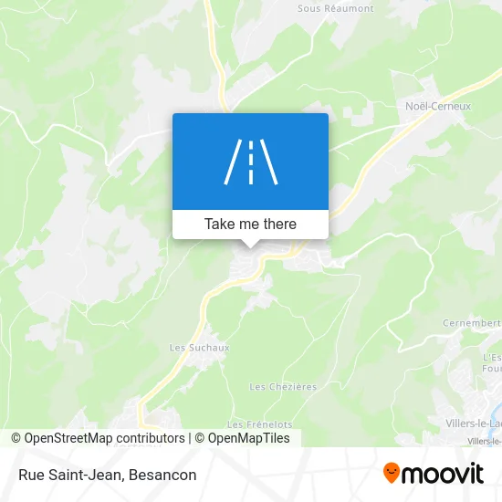 Rue Saint-Jean map