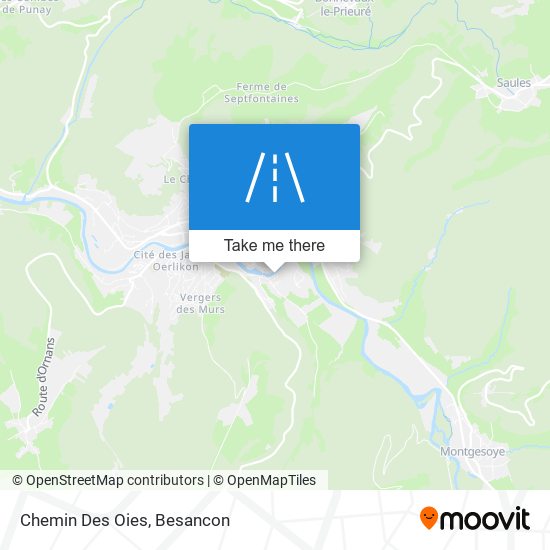 Chemin Des Oies map