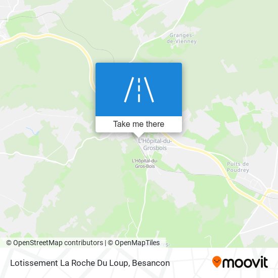 Lotissement La Roche Du Loup map