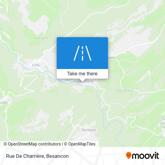 Rue De Charrière map