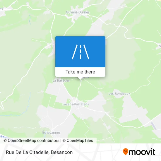 Rue De La Citadelle map