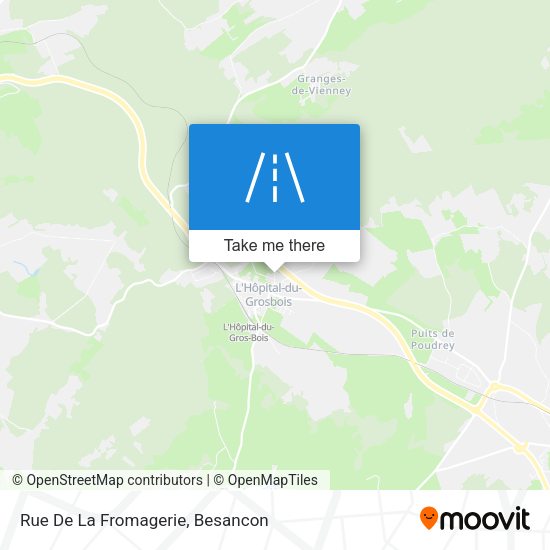Rue De La Fromagerie map