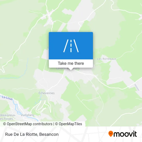 Rue De La Riotte map