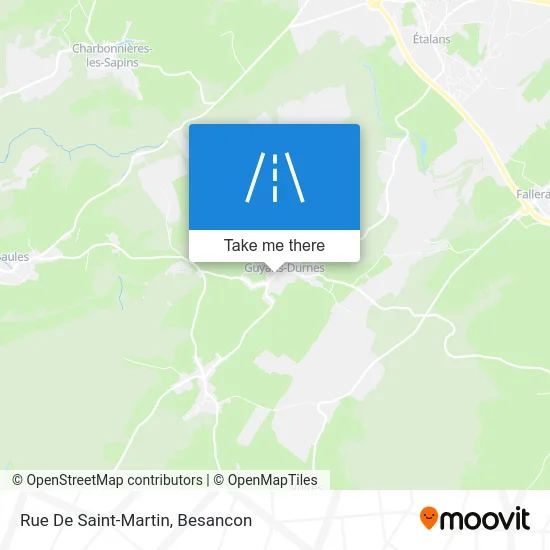 Rue De Saint-Martin map