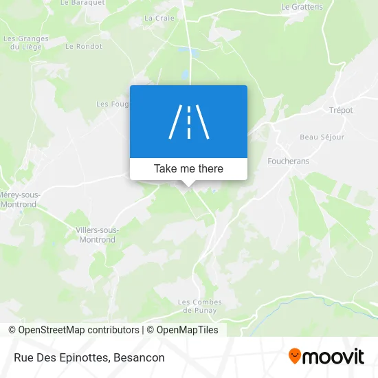 Rue Des Epinottes map