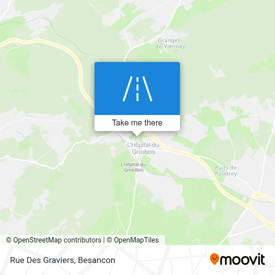 Rue Des Graviers map